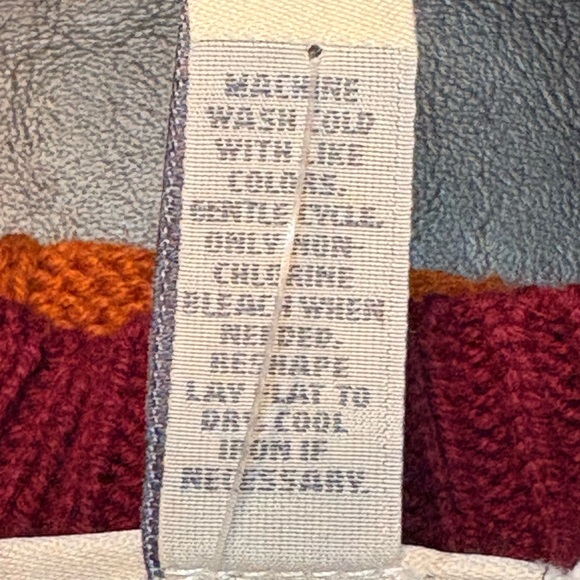 St. John's Bay Pullover Color-block Striped V-Neck Sweater NWT size Small - Picture 5 of 13